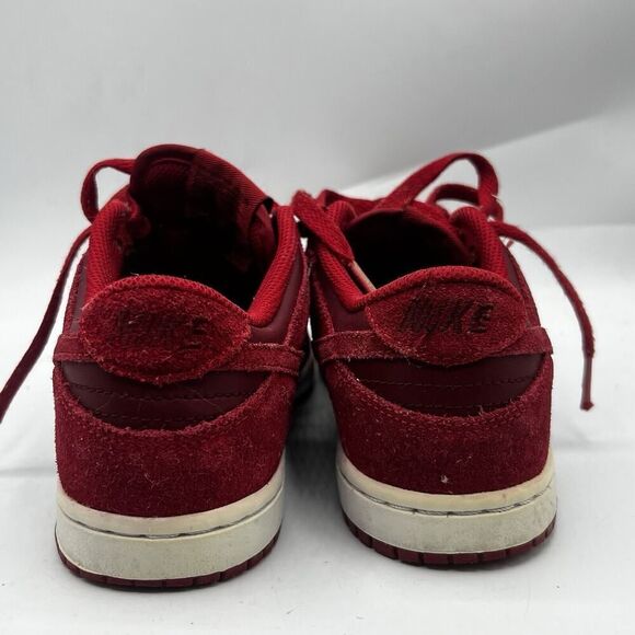 Nike SB Dunk Low Top GS Size 2.5Y Gym Red SkateBoarding Sneakers Shoe 310569605 - Picture 7 of 13